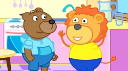 انیمیشن خانواده شیر قسمت 570 - lion family